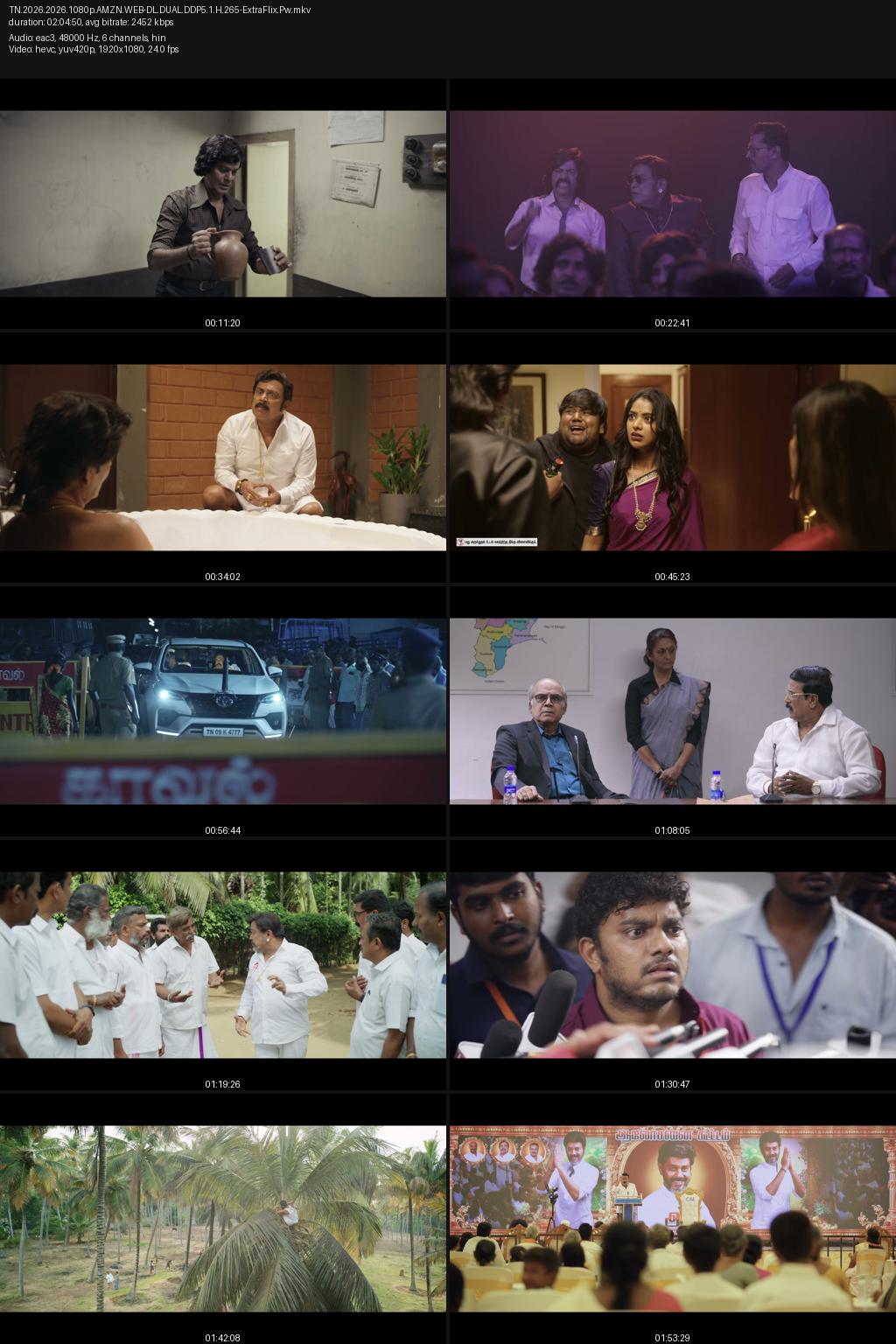 TN 2026 (2026) [Hindi-Tamil] 1080p 720p 480p Amazon WEB-DL ESub Screenshots