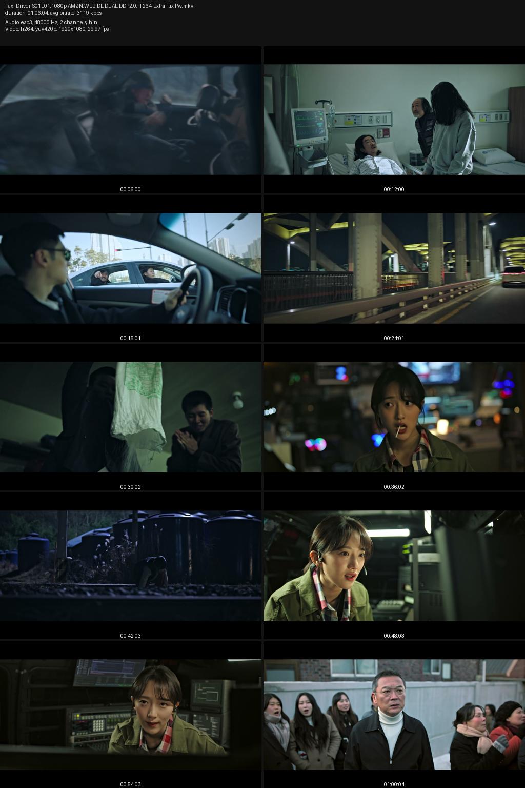 Taxi Driver Season 1 (2021) [Hindi-Korean] 1080p 720p 480p Amazon WEB-DL ESub Screenshots
