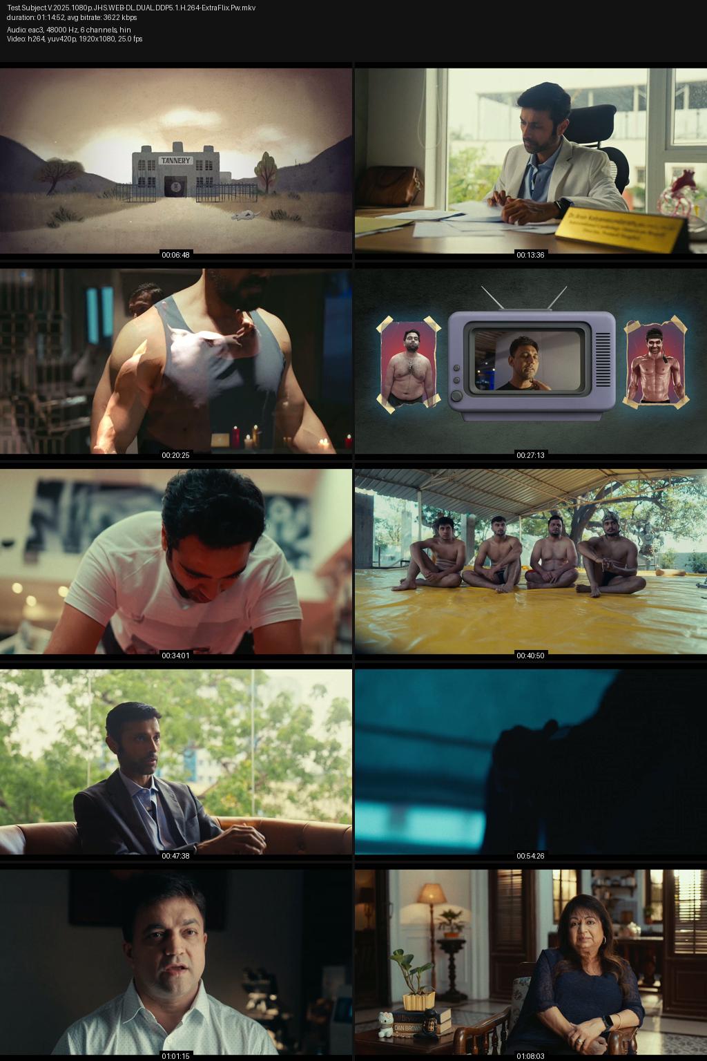 Test Subject V (2025) [Hindi-English] 1080p 720p 480p JioHotstar WEB-DL ESub Screenshots