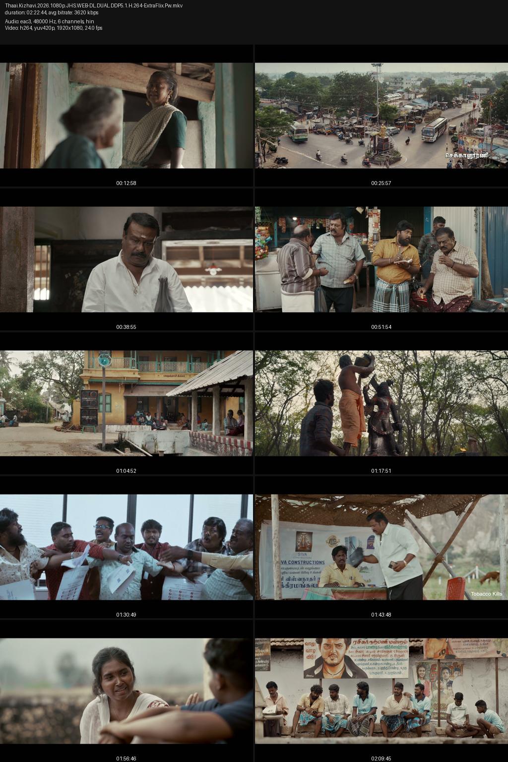 Thaai Kizhavi (2026) [Hindi-Tamil] 4K 2160p 1080p 720p 480p JioHotstar WEB-DL ESub Screenshots
