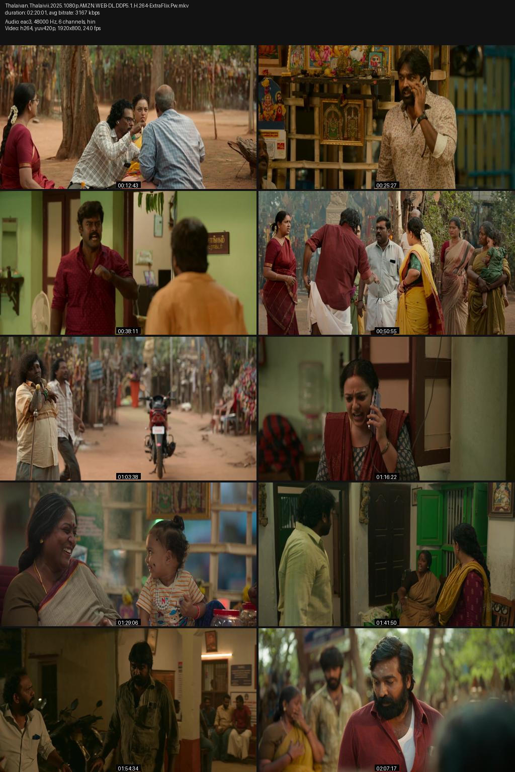 Thalaivan Thalaivii (2025) [Hindi-Tamil] 4K 2160p 1080p 720p 480p Amazon WEB-DL ESub Screenshots