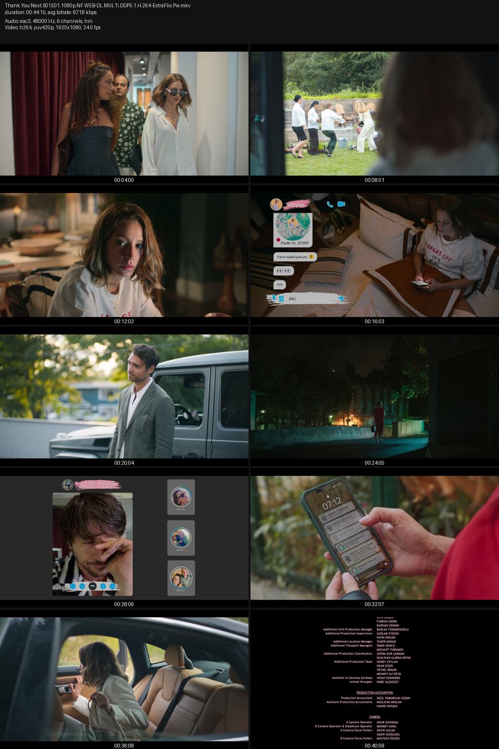 Thank You, Next Season 1 (2024) [Hindi-Turkish] 1080p 720p 480p Netflix WEB-DL ESubs Screenshots