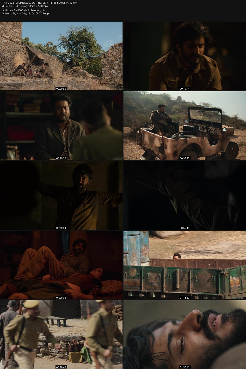 Thar (2022) [Hindi] 4K 2160p 1080p 720p 480p Netflix WEB-DL ESubs Screenshots