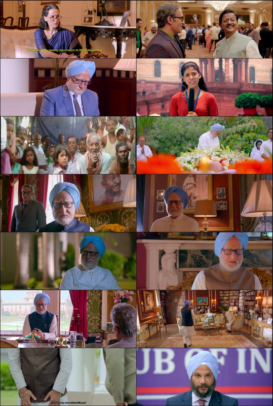 The Accidental Prime Minister (2019) 1080p | 720p | 480p WebRip [Hindi (हिन्दी)] DD5.1 ESub Screenshots
