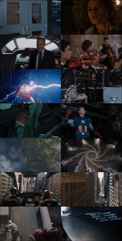 The Avengers (2012) 1080p | 720p | 480p BluRay [Hindi (हिन्दी) + English] DD5.1 ESub Screenshots