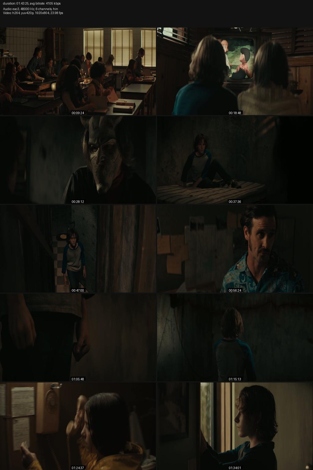 The Black Phone (2021) [Hindi-English] 1080p 720p 480p BluRay ESubs Screenshots