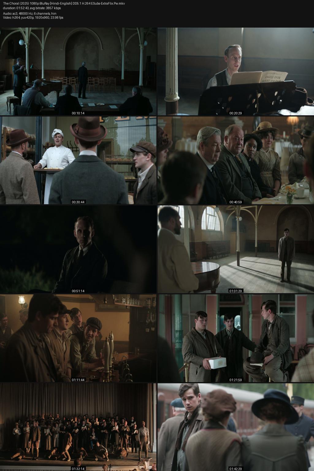 The Choral (2025) [Hindi-English] 1080p 720p 480p BluRay ESubs Screenshots