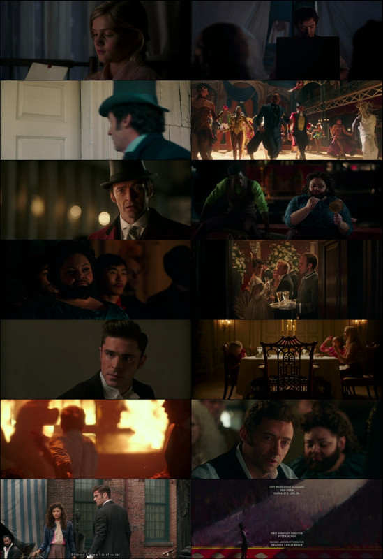 The Greatest Showman (2017) 1080p | 720p | 480p BluRay [Hindi (हिन्दी) + English] DD5.1 ESub Screenshots