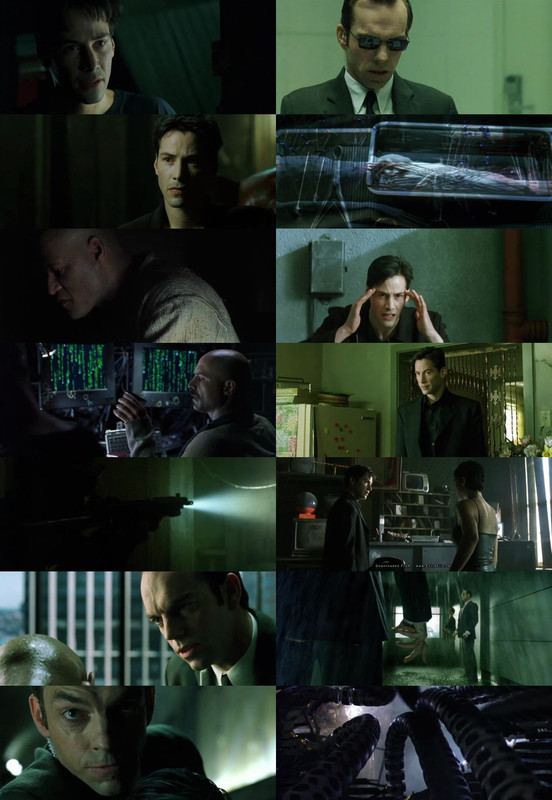 The Matrix (1999) 1080p | 720p | 480p BluRay [Hindi (हिन्दी) + English] DD5.1 ESub Screenshots