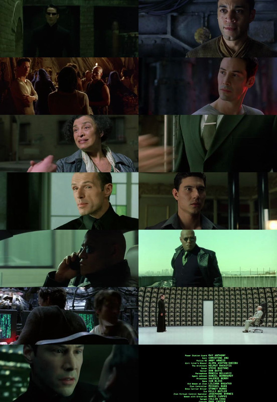 The Matrix Reloaded (2003) 1080p | 720p | 480p BluRay [Hindi (हिन्दी) + English] DD5.1 ESub Screenshots