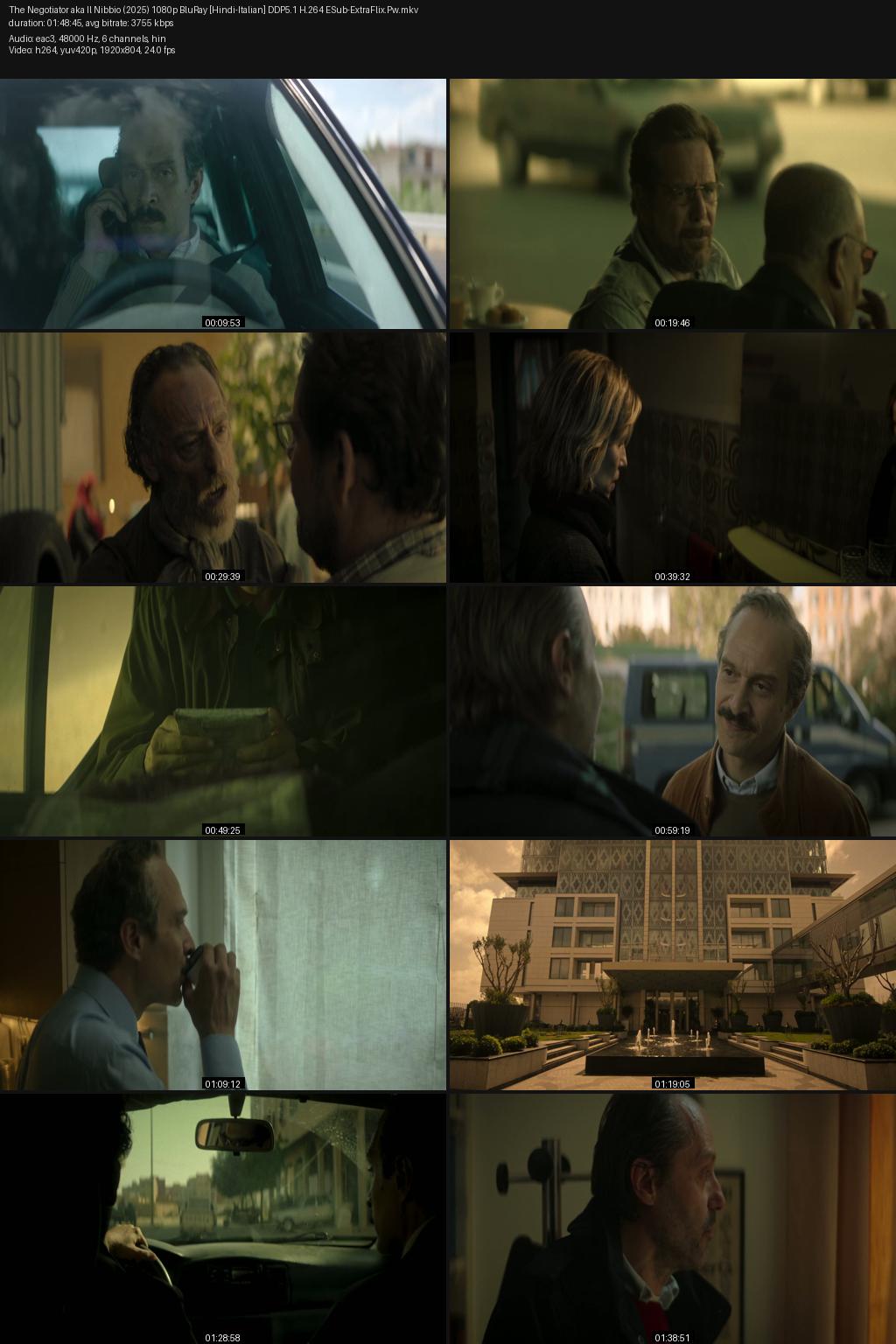The Negotiator aka Il nibbio (2025) [Hindi-Italian] 1080p 720p 480p Bluray ESub Screenshots