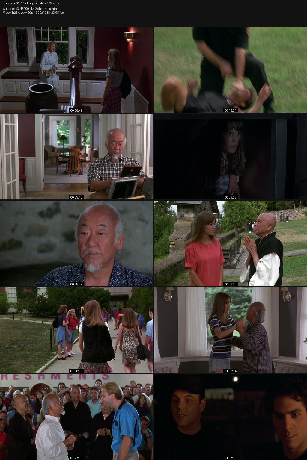The Next Karate Kid (1994) [Hindi-English] 1080p 720p 480p BluRay ESubs Screenshots
