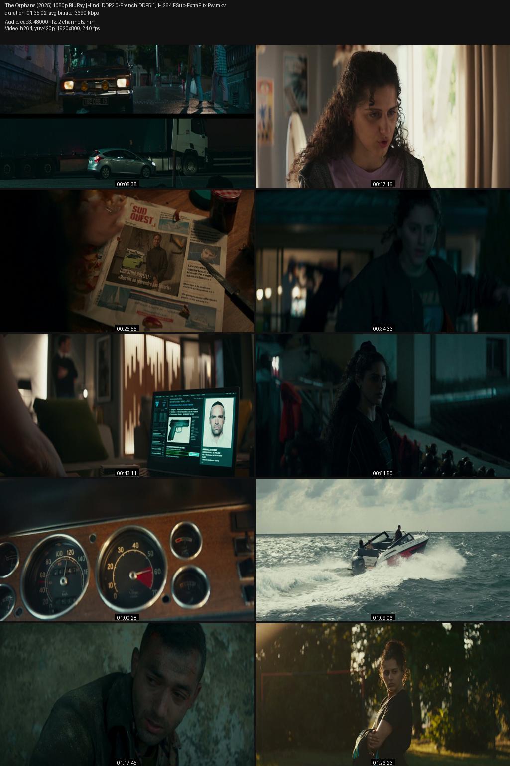 The Orphans (2025) [Hindi-French] 1080p 720p 480p BluRay ESub Screenshots
