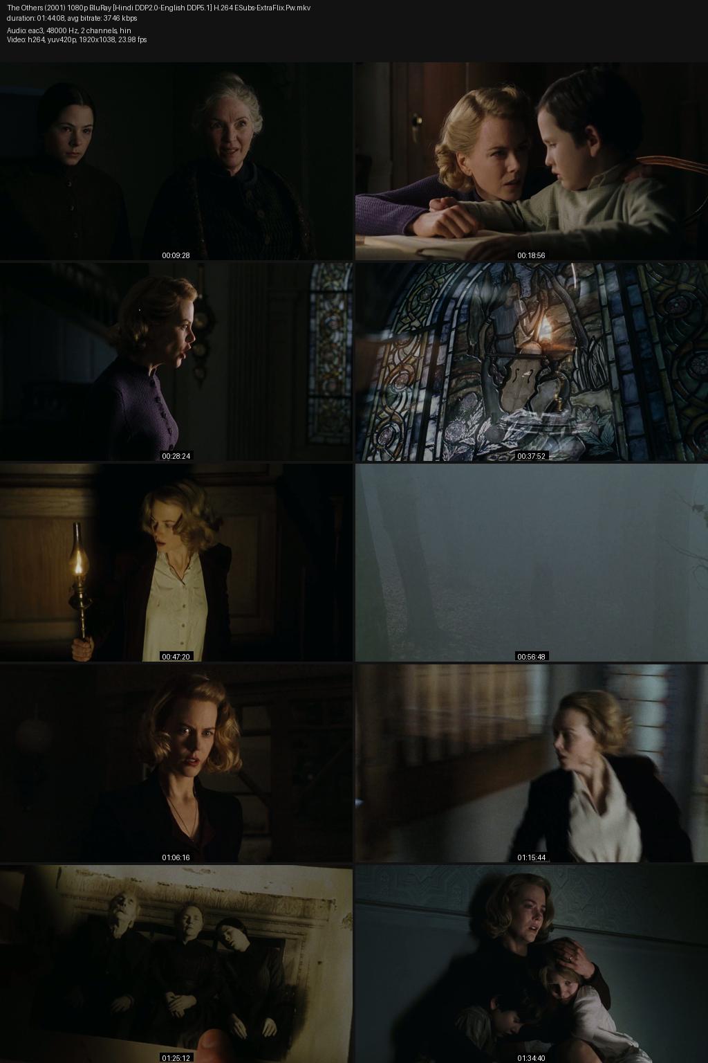 The Others (2001) [Hindi-English] 1080p 720p 480p BluRay ESubs Screenshots