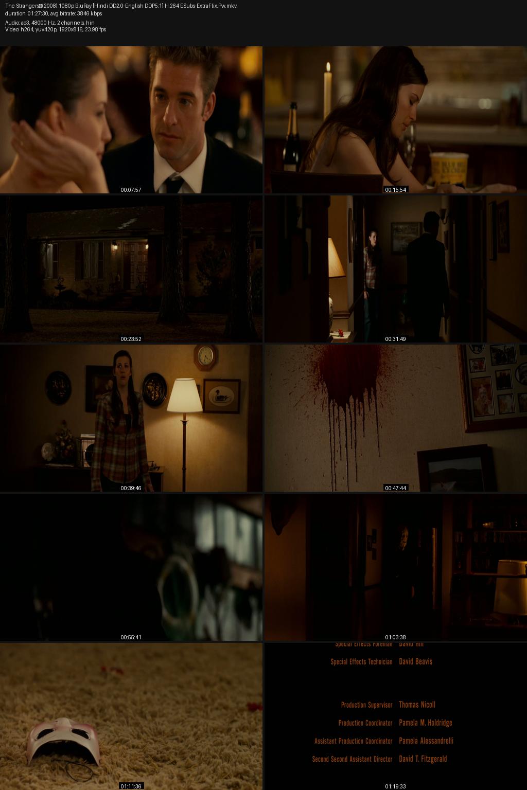 The Strangers (2008) [Hindi-English] 1080p 720p 480p BluRay ESubs Screenshots