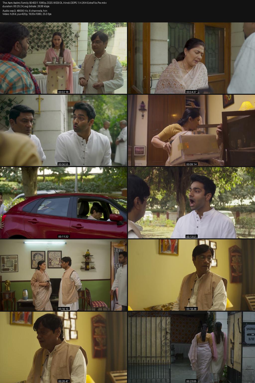 The Aam Aadmi Family Season 4 (2023) [Hindi] 4K 2160p 1080p 720p 480p ZEE5 WEB-DL ESub Screenshots