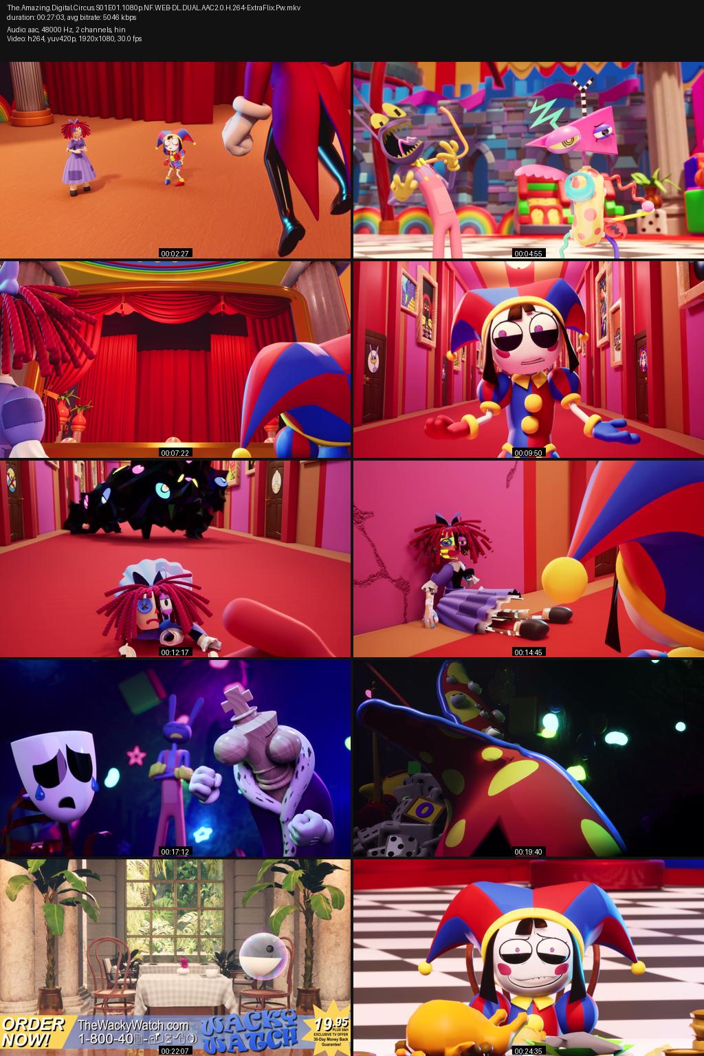 The Amazing Digital Circus Season 1 (2023) [Hindi-English] 1080p 720 480p Netflix WEB-DL ESubs Screenshots