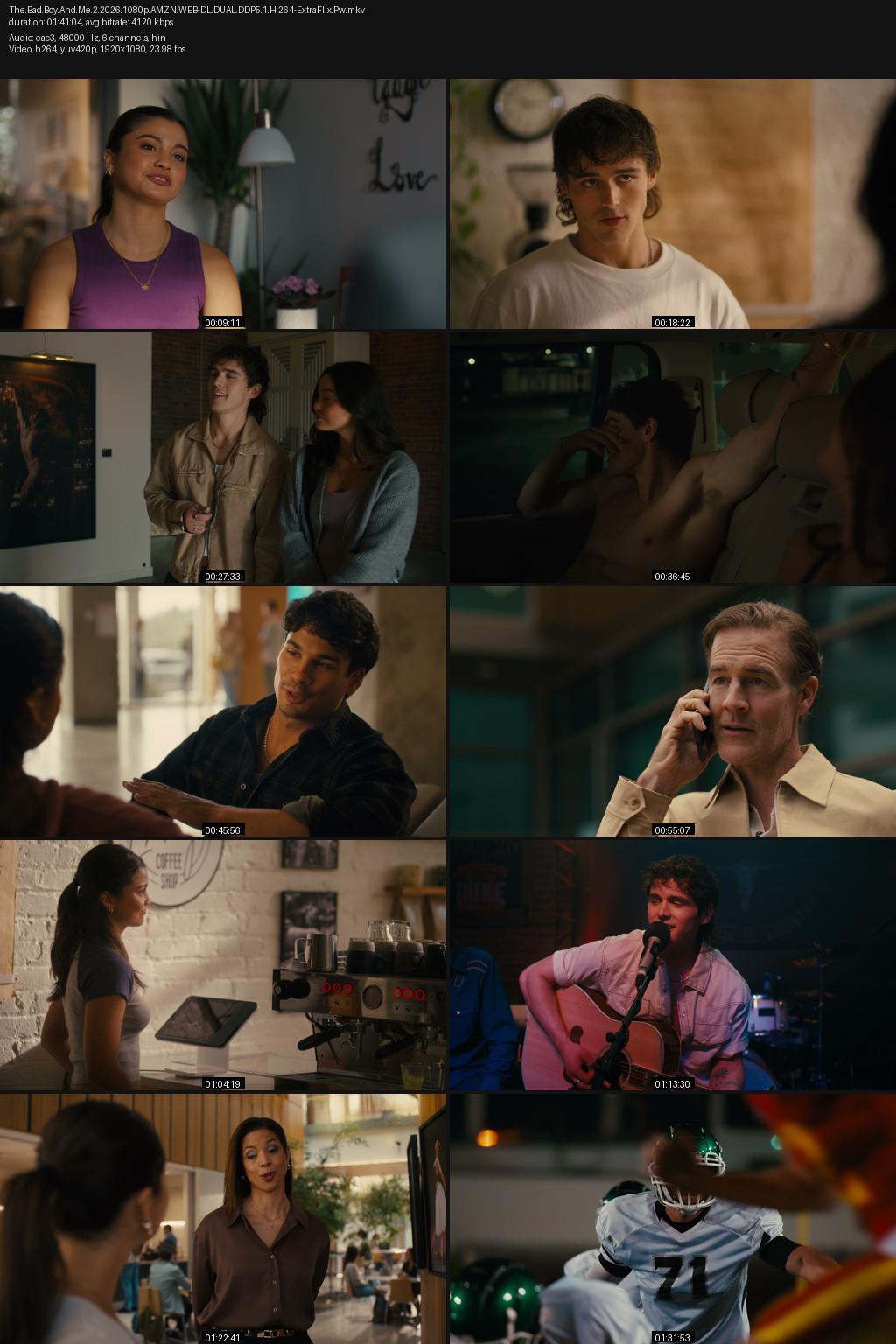 The Bad Boy and Me 2 aka Sidelined 2: Intercepted (2025) [Hindi-English] 1080p 720p 480p AMazon WEB-DL ESub Screenshots