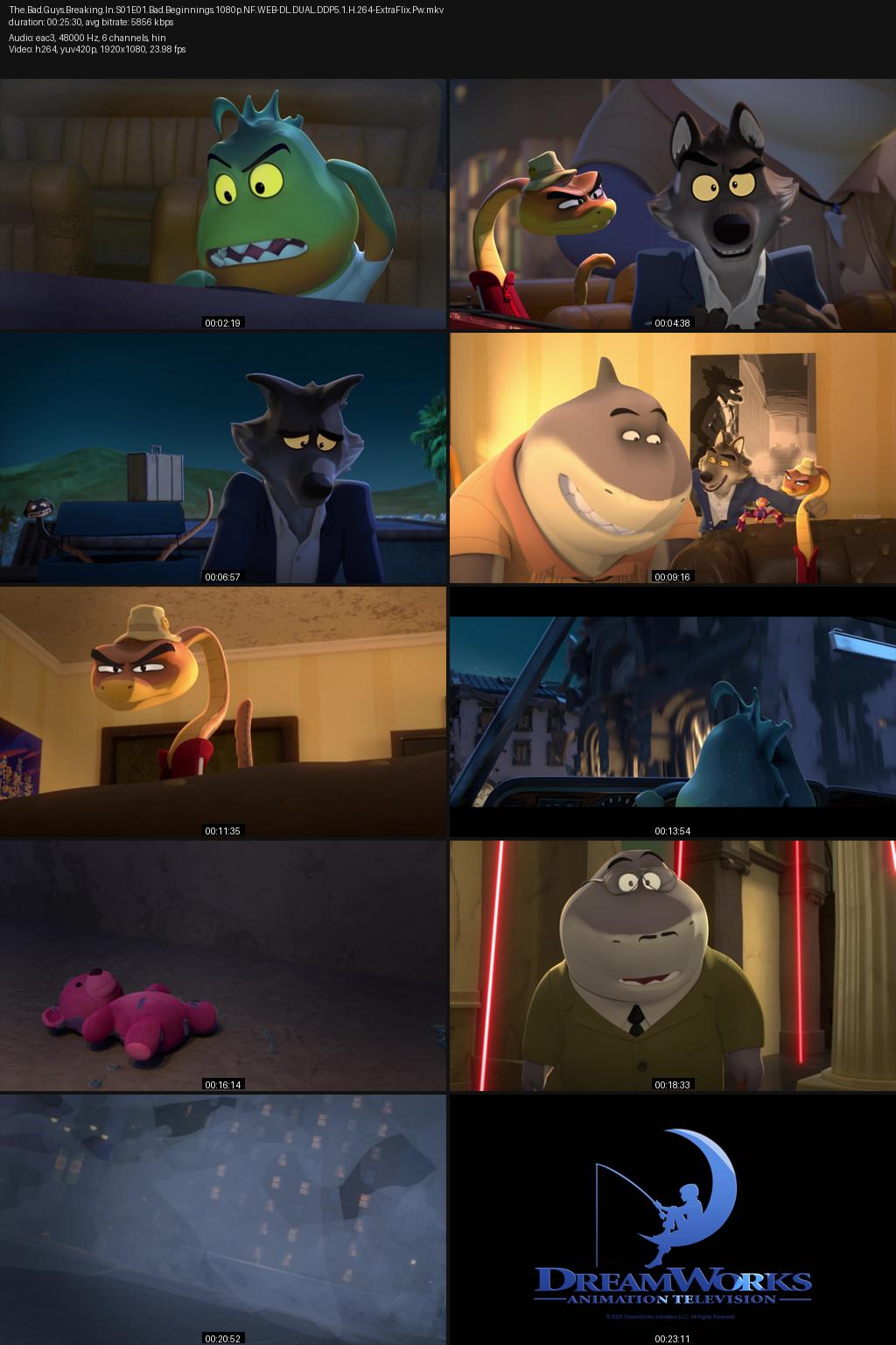 The Bad Guys: Breaking In Season 1 (2025) [Hindi-English] 1080p 720p 480p Netflix WEB-DL ESubs Screenshots