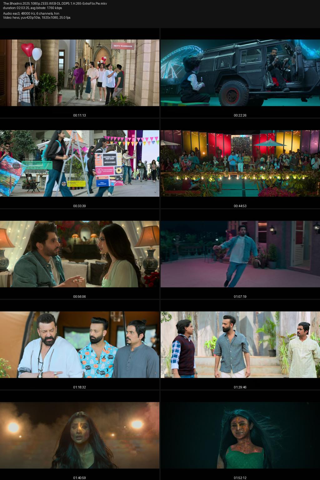 The Bhootnii (2025) Hindi 4K 2160p 1080p 720p 480p ZEE5 WEB-DL ESub Screenshots