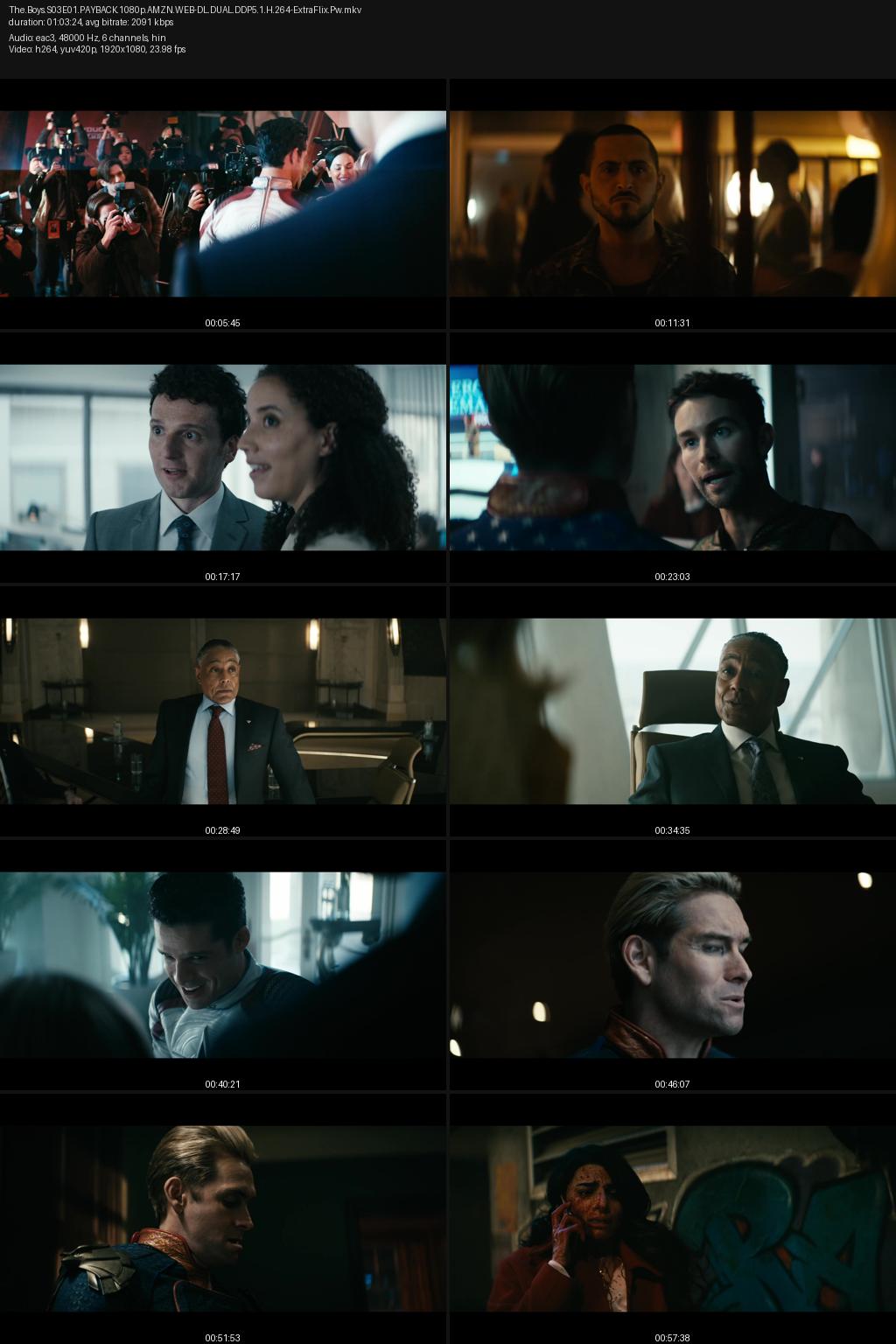 The Boys Season 3 (2022) [Hindi-English] 1080p 720p 480p Amazon WEB-DL ESub Screenshots