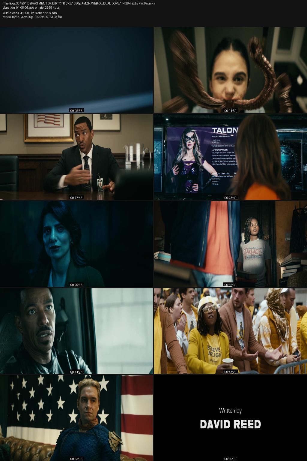 The Boys Season 4 (2024) [Hindi-English] 1080p 720p 480p Amazon WEB-DL ESub Screenshots