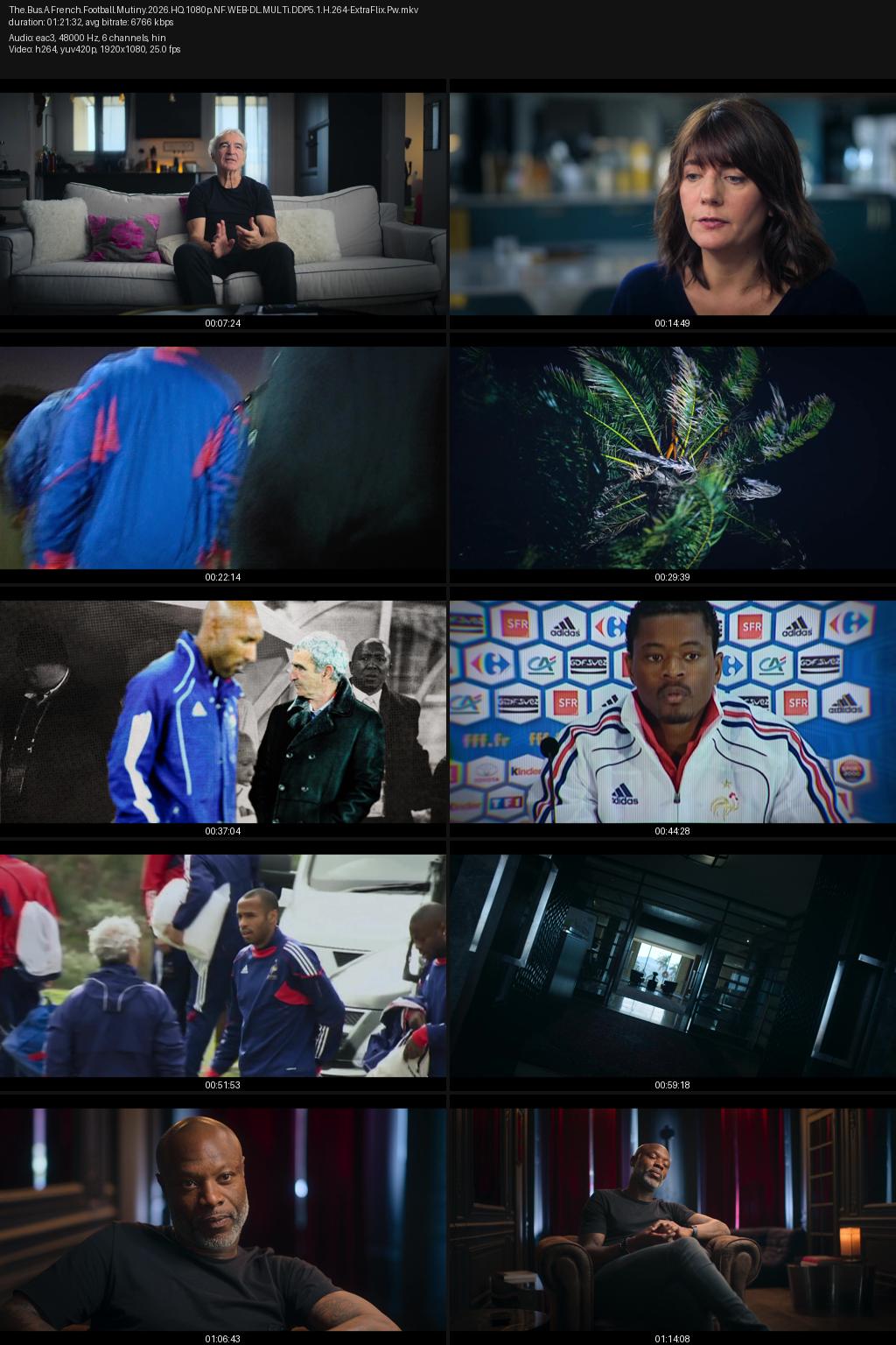 The Bus: A French Football Mutiny (2026) [Hindi-French] 1080p 720p 480p Netflix WEB-DL ESubs Screenshots