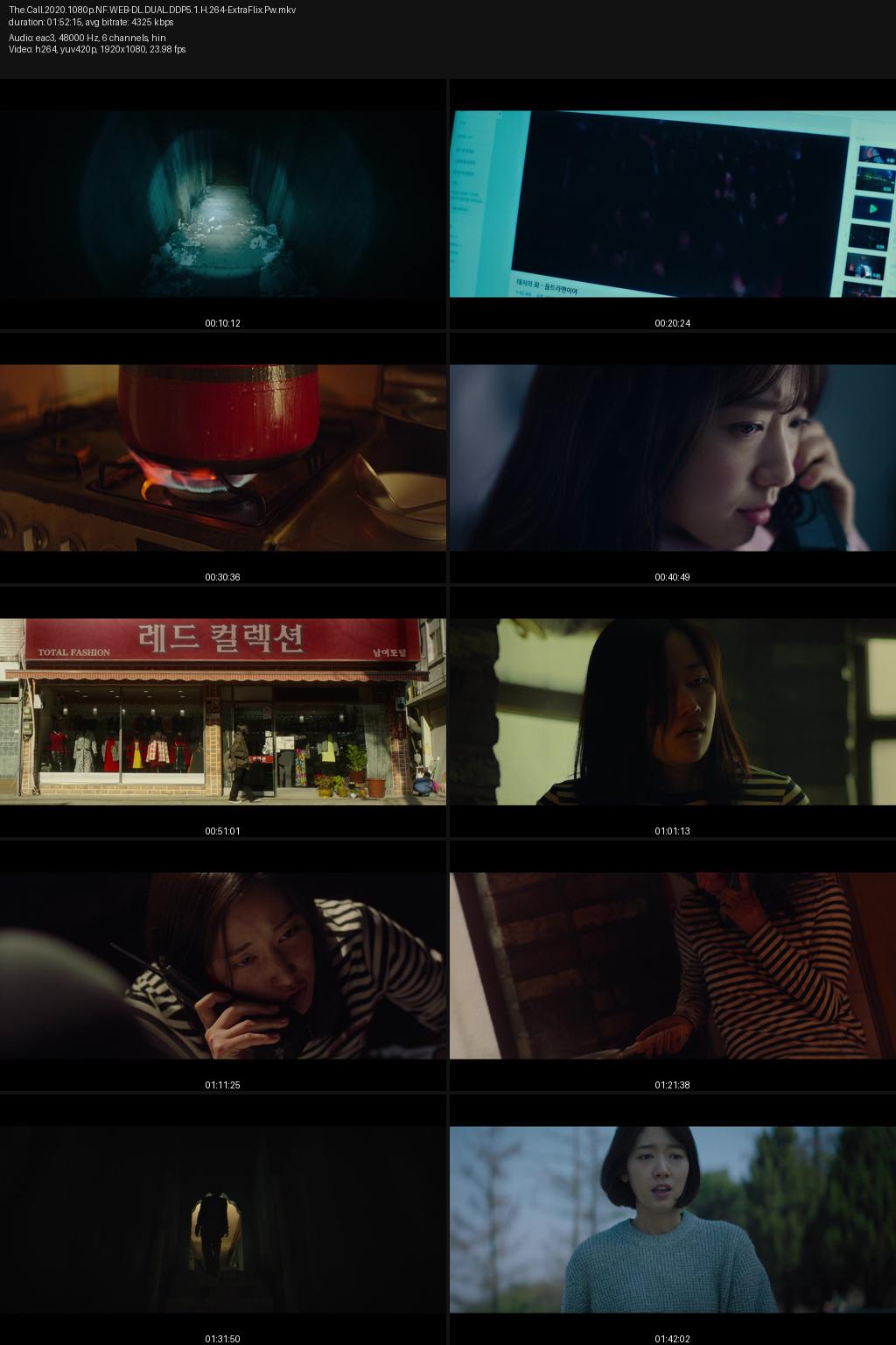 The Call aka Kol (2020) [Hindi-Korean] 1080p 720p 480p Netflix WEB-DL ESubs Screenshots