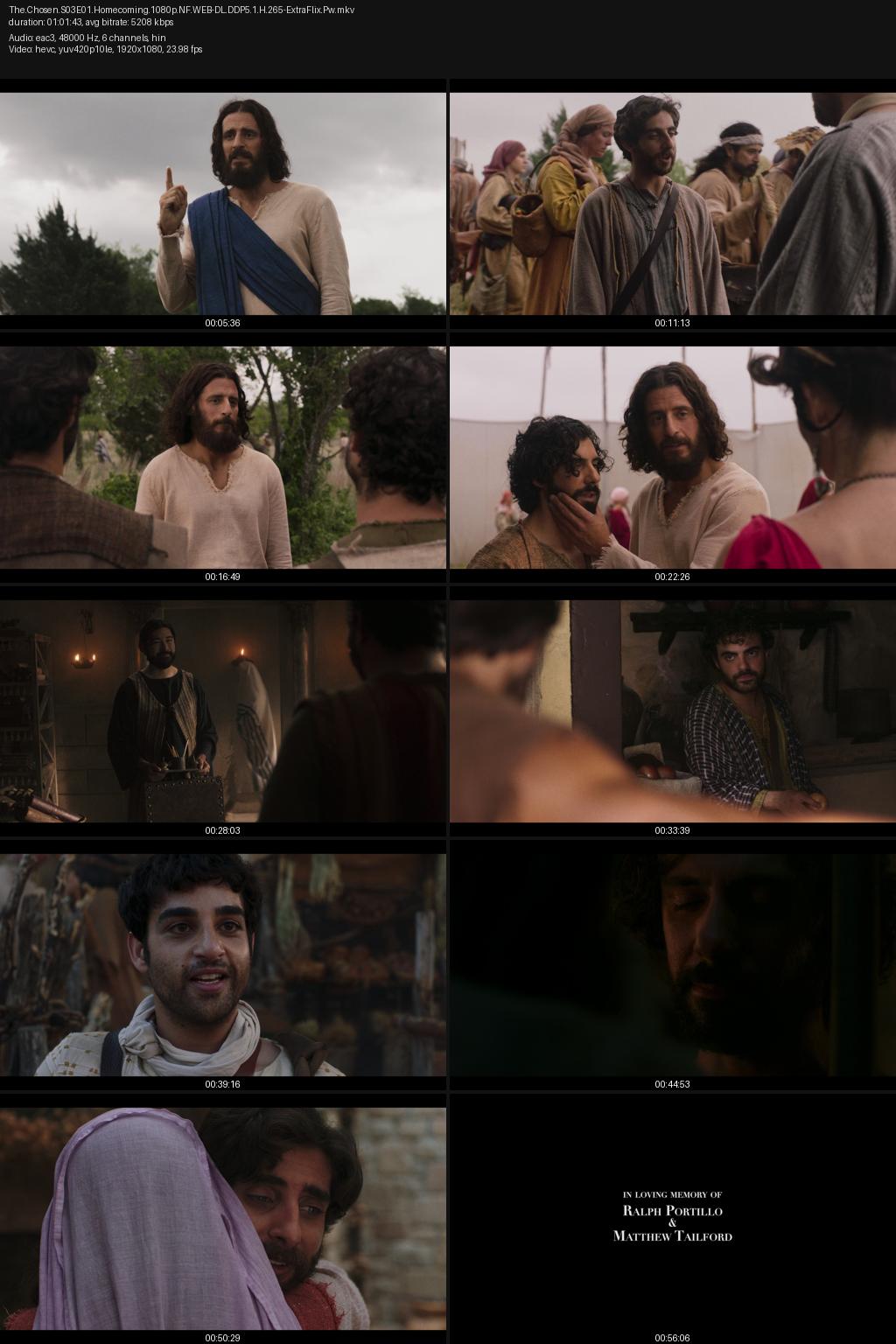 The Chosen Season 3 (2022) [Hindi-English] 1080p 720p 480p Netflix WEB-DL ESubs Screenshots