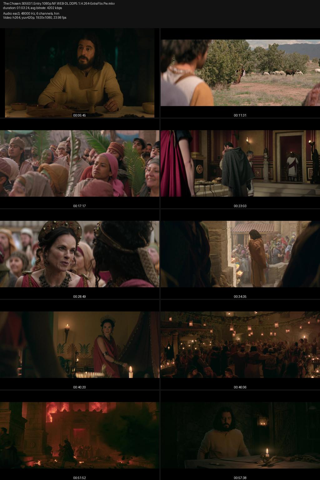 The Chosen Season 5 (2025) [Hindi-English] 1080p 720p 480p Netflix WEB-DL ESub Screenshots