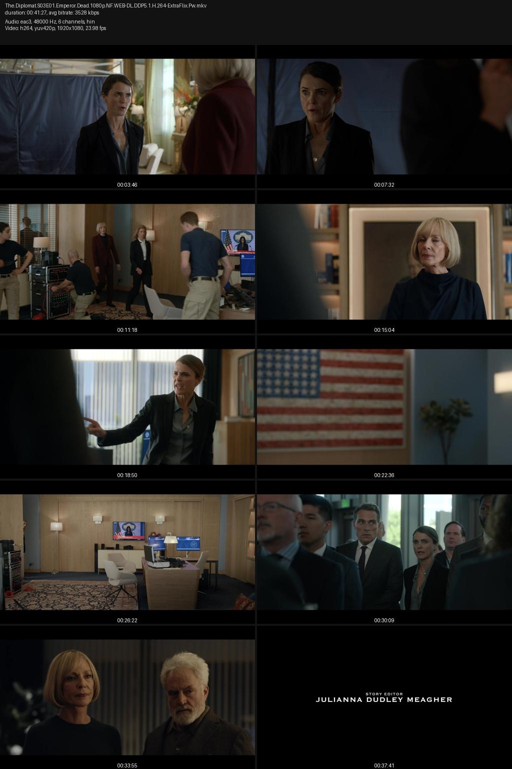 The Diplomat Season 3 (2025) [Hindi-English] 1080p 720p 480p Netflix WEB-DL ESubs Screenshots