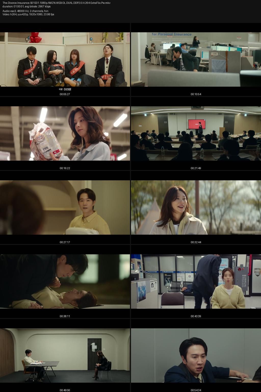The Divorce Insurance Season 1 (2025) [Hindi-Korean] 1080p 720p 480p Amazon WEB-DL ESub Screenshots