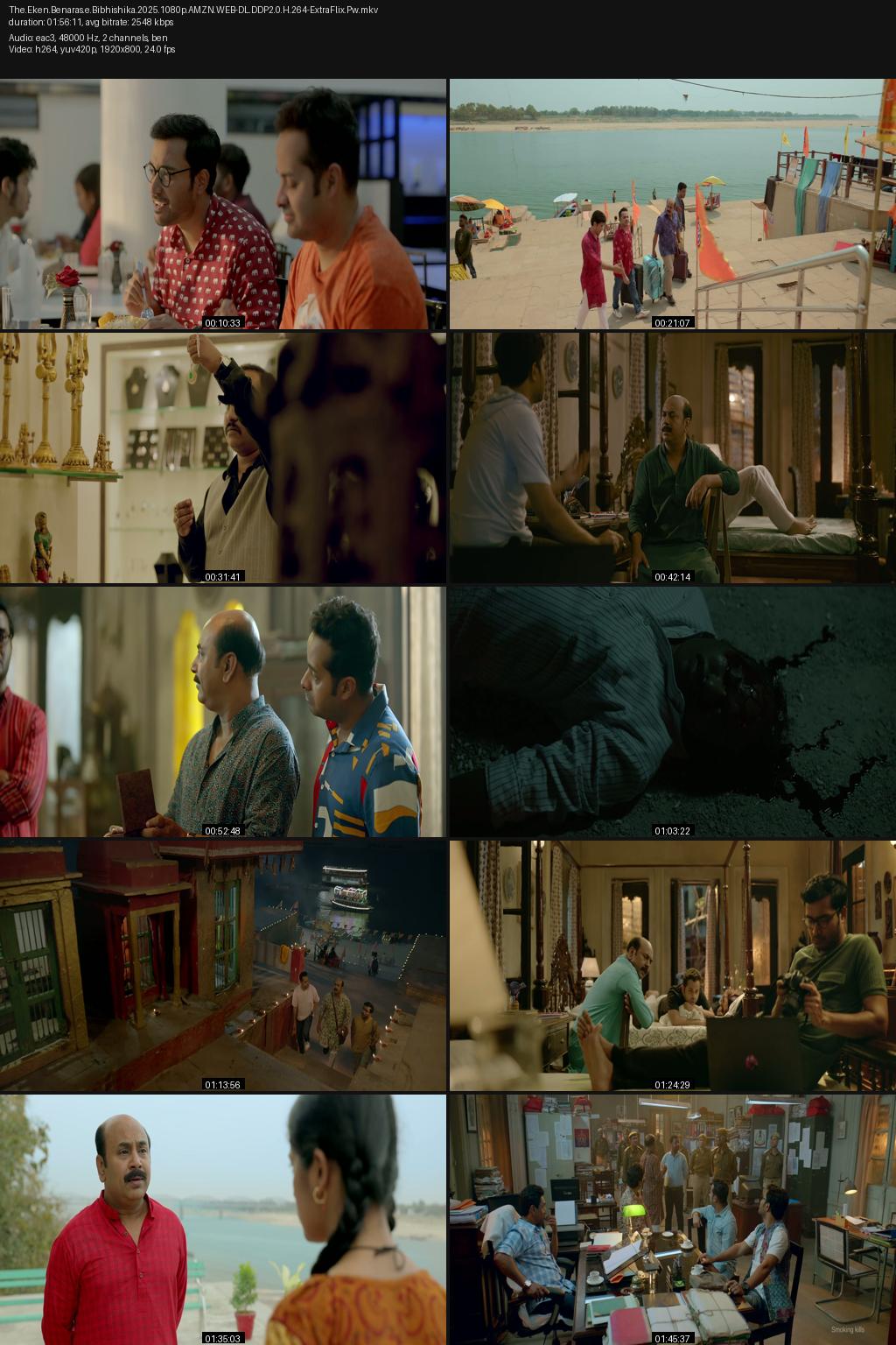 The Eken: Benaras e Bibhishika (2025) Bengali 1080p 720p 480p Amazon WEB-DL ESub Screenshots