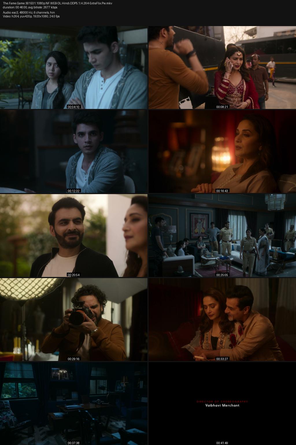 The Fame Game Season 1 (2022) [Hindi] 1080p 720p 480p Netflix WEB-DL ESubs Screenshots