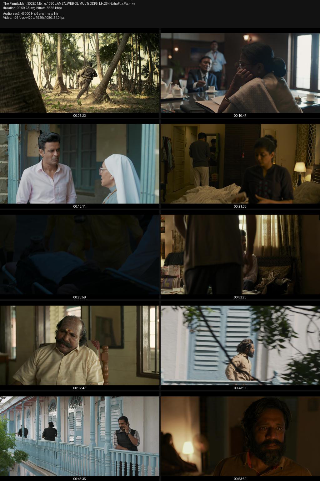 The Family Man Season 2 (2021) [Hindi] 1080p 720p 480p Amazon WEB-DL ESub Screenshots