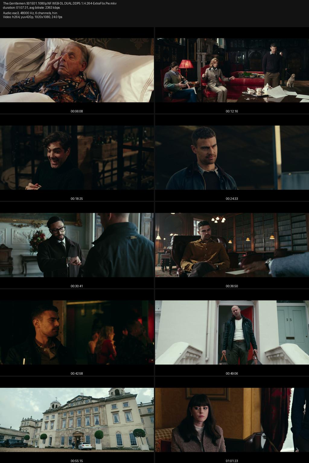 The Gentlemen Season 1 (2024) [Hindi-English] 1080p 720p 480p Netflix WEB-DL ESubs Screenshots
