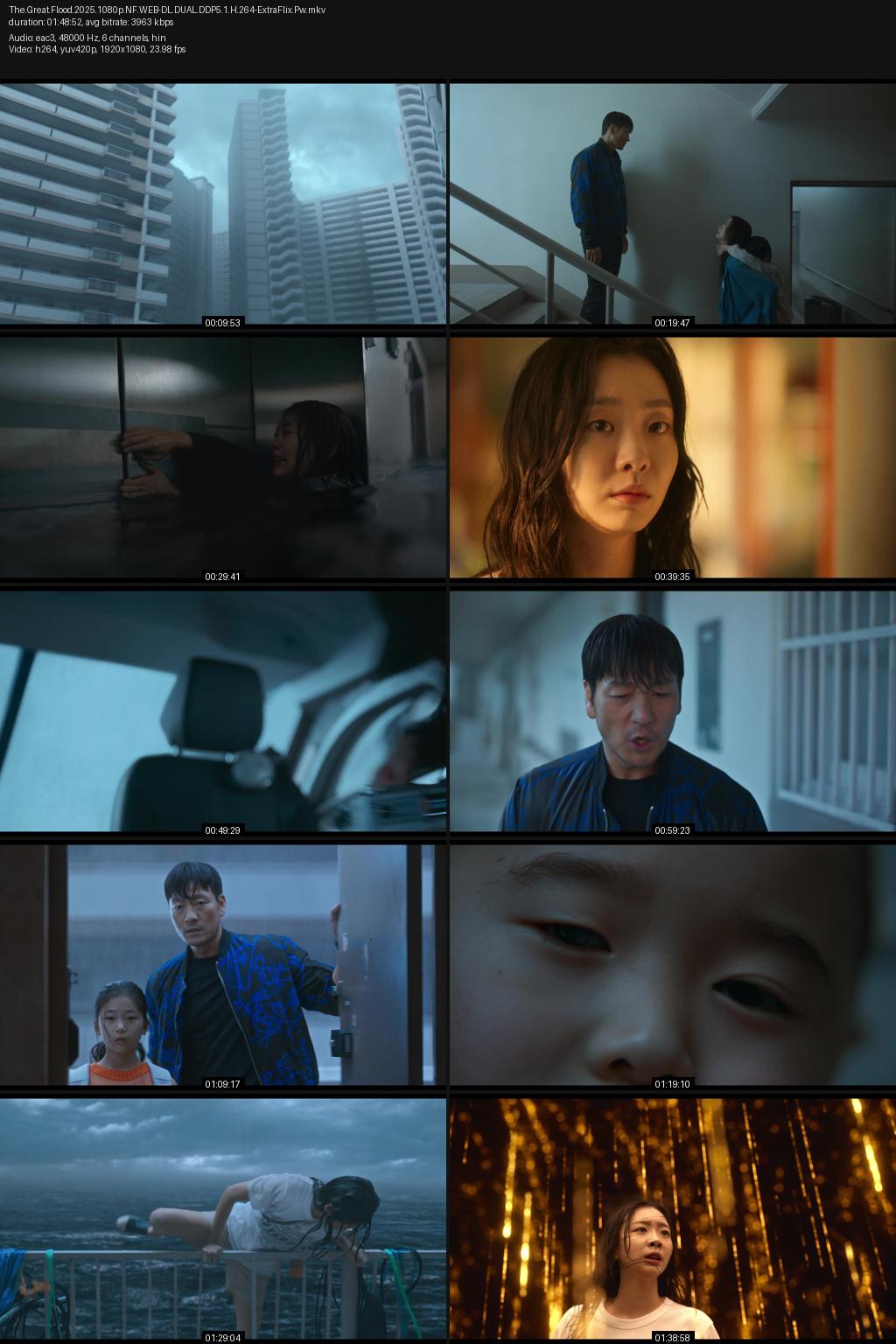 The Great Flood aka Daehongsu (2025) [Hindi-Korean] 1080p 720p 480p Netflix WEB-DL ESubs Screenshots
