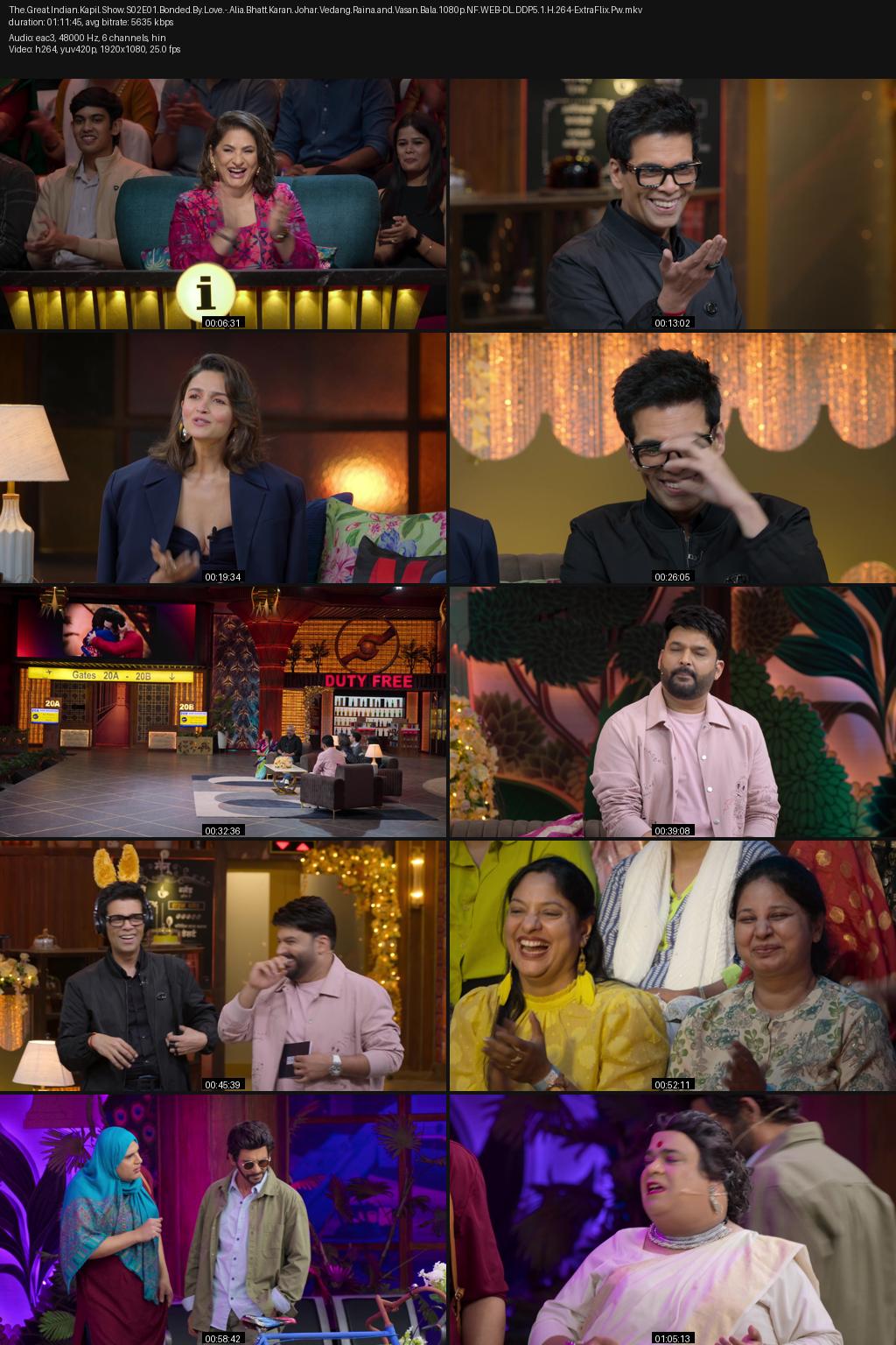 The Great Indian Kapil Show Season 2 (2024) 1080p | 720p | 480p Netflix WEB-DL Hindi ESub Screenshots