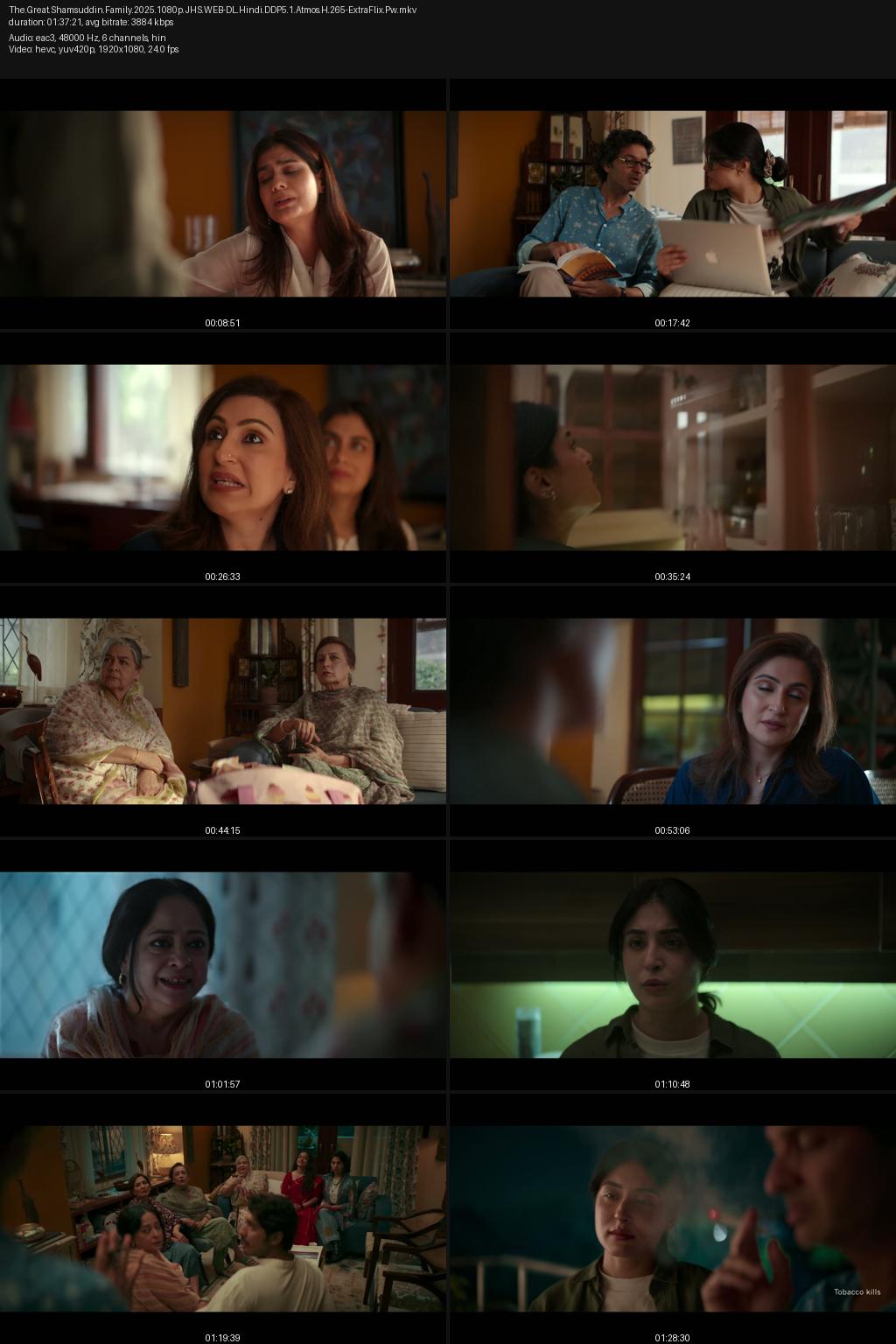 The Great Shamsuddin Family (2025) [Hindi] 4K 2160p 1080p 720p 480p JioHotstar WEB-DL ESub Screenshots