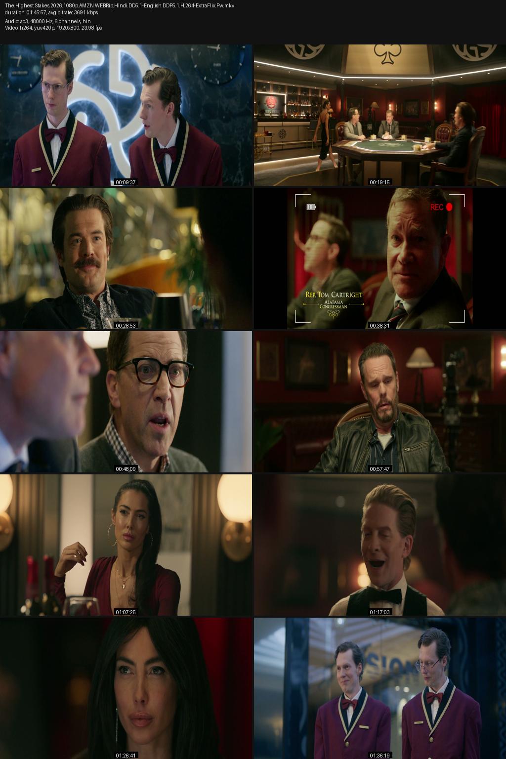 The Highest Stakes (2026) [Hindi-English] 4K 2160p 1080p 720p 480p Amazon WEBRip ESub Screenshots