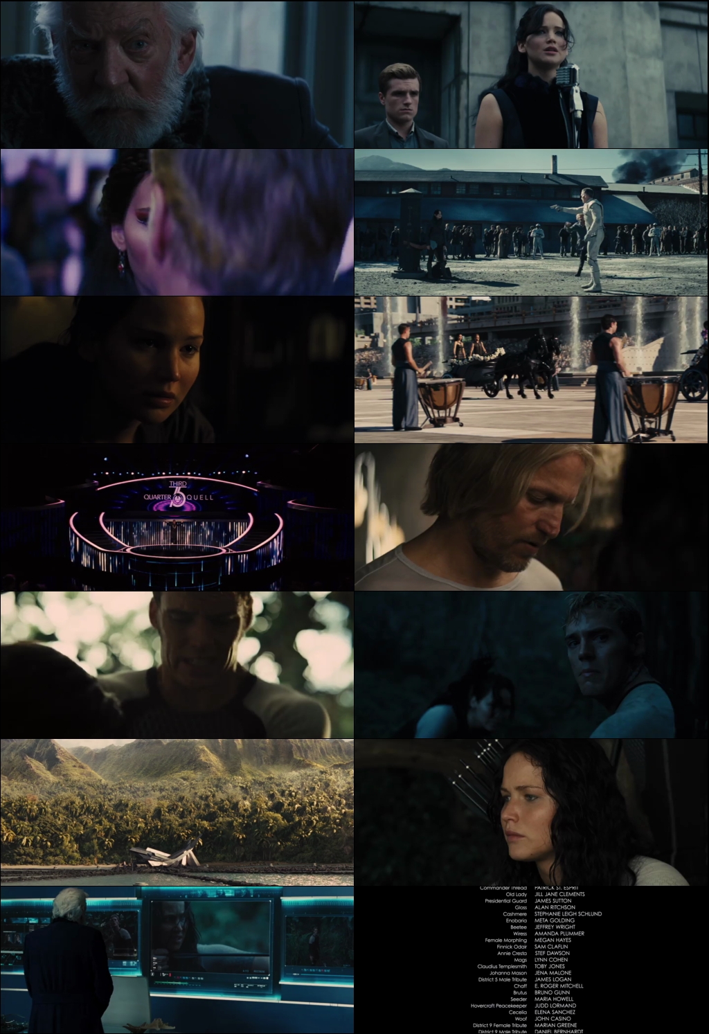 The Hunger Games: Catching Fire (2013) 1080p | 720p | 480p BluRay [Hindi (हिन्दी) + English] DD5.1 ESub Screenshots