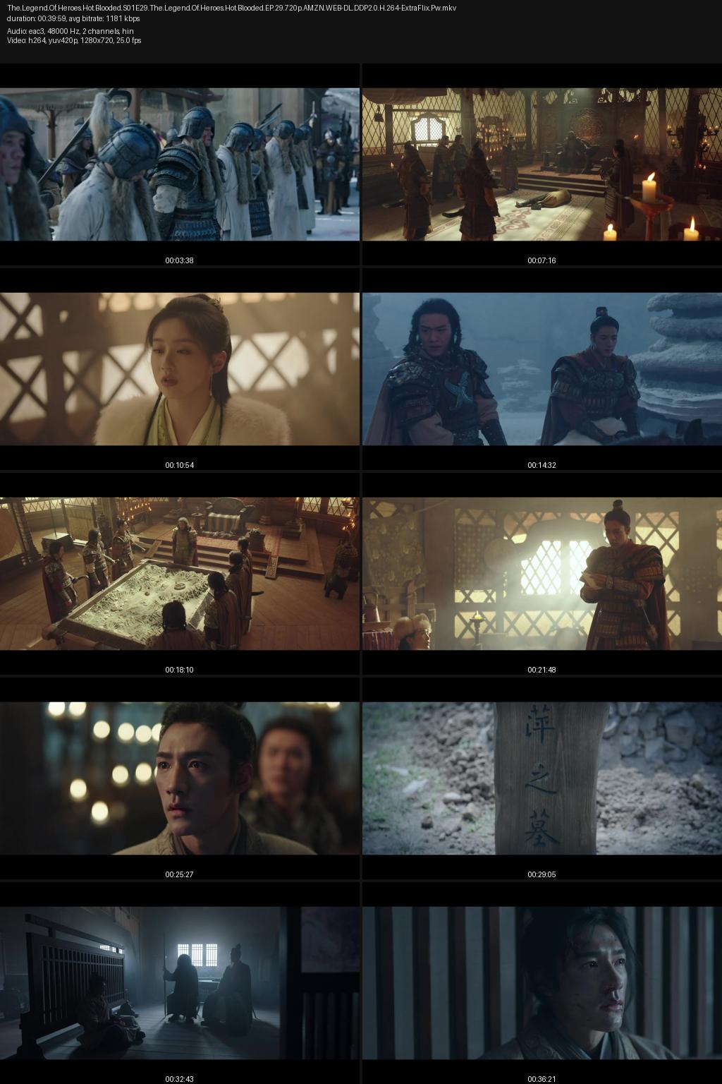 The Legend Of Heroes: Hot Blooded Season 1 (2024) 1080p | 720p | 480p Amazon WEB-DL [Hindi-Chinese] ESub Screenshots