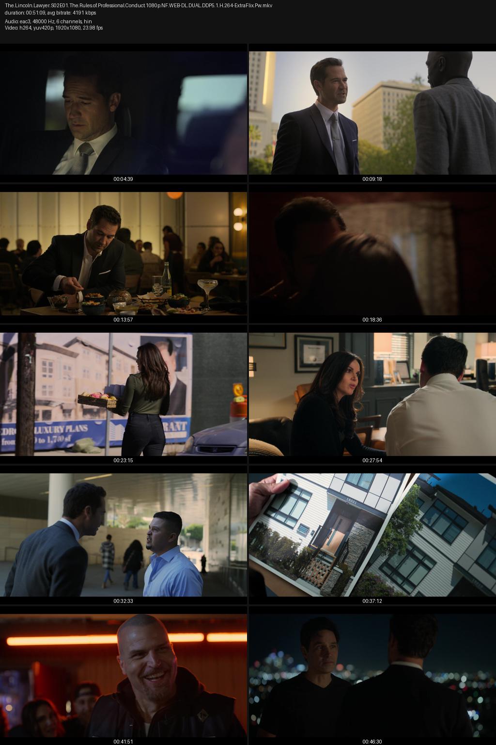 The Lincoln Lawyer Season 2 (2023) [Hindi-English] 1080p 720p 480p Netflix WEB-DL ESubs Screenshots