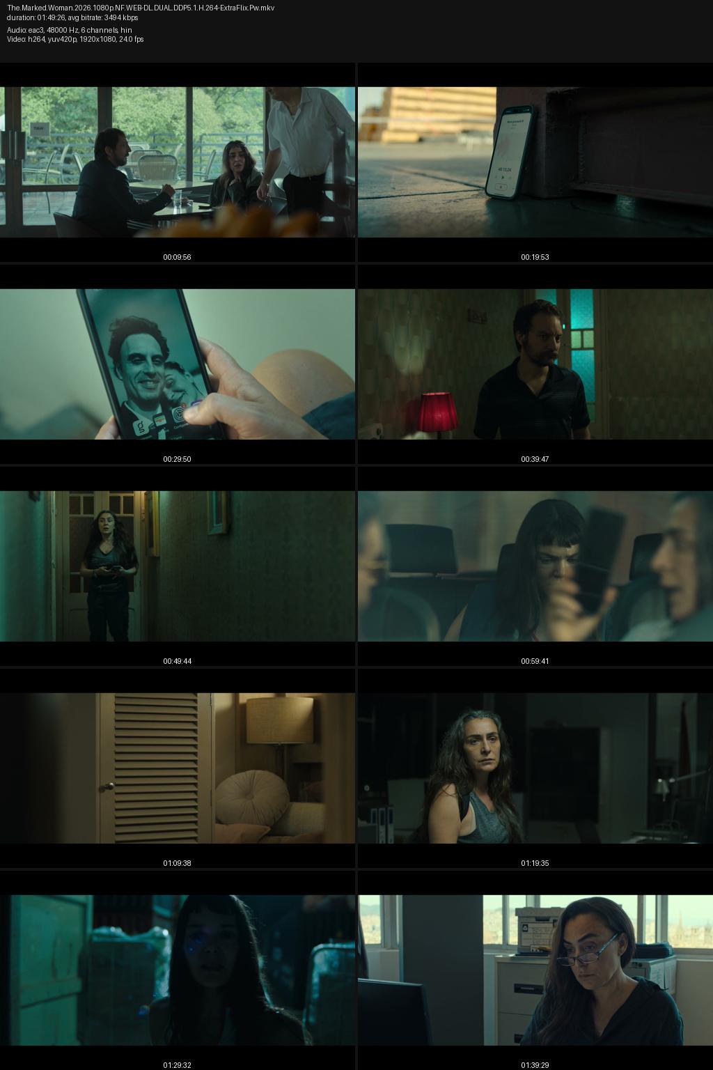 The Marked Woman (2026) [Hindi-Spanish] 4K 2160p 1080p 720p 540p Netflix WEB-DL ESubs Screenshots