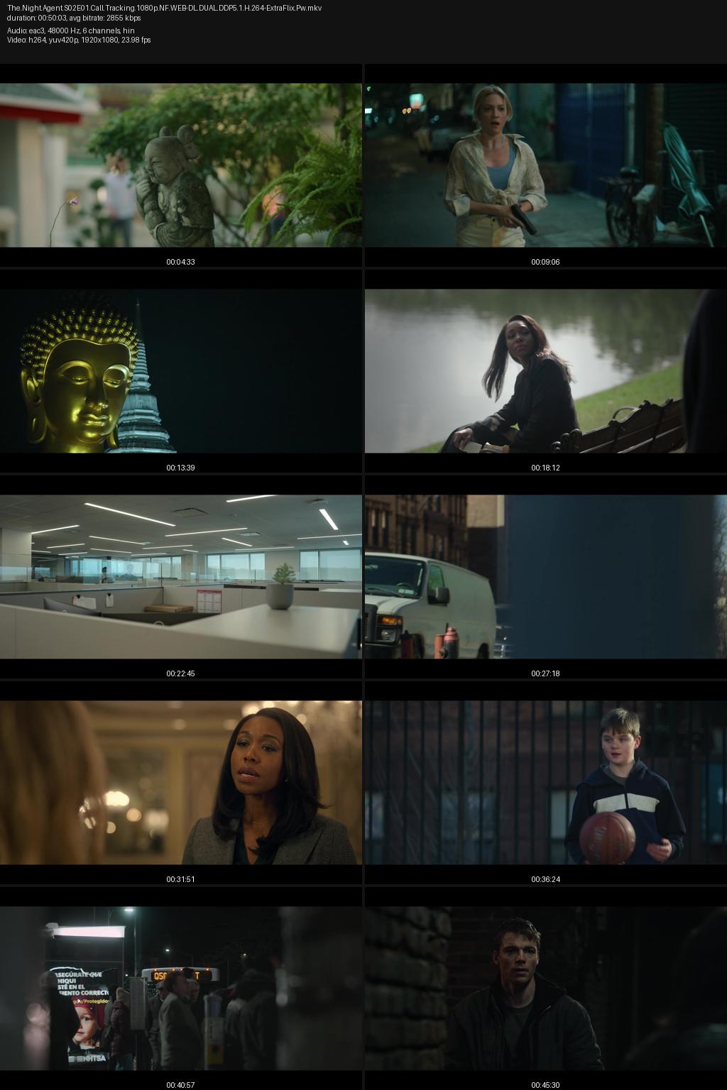 The Night Agent Season 2 (2025) [Hindi-English] 1080p 720p 480p Netflix WEB-DL ESubs Screenshots