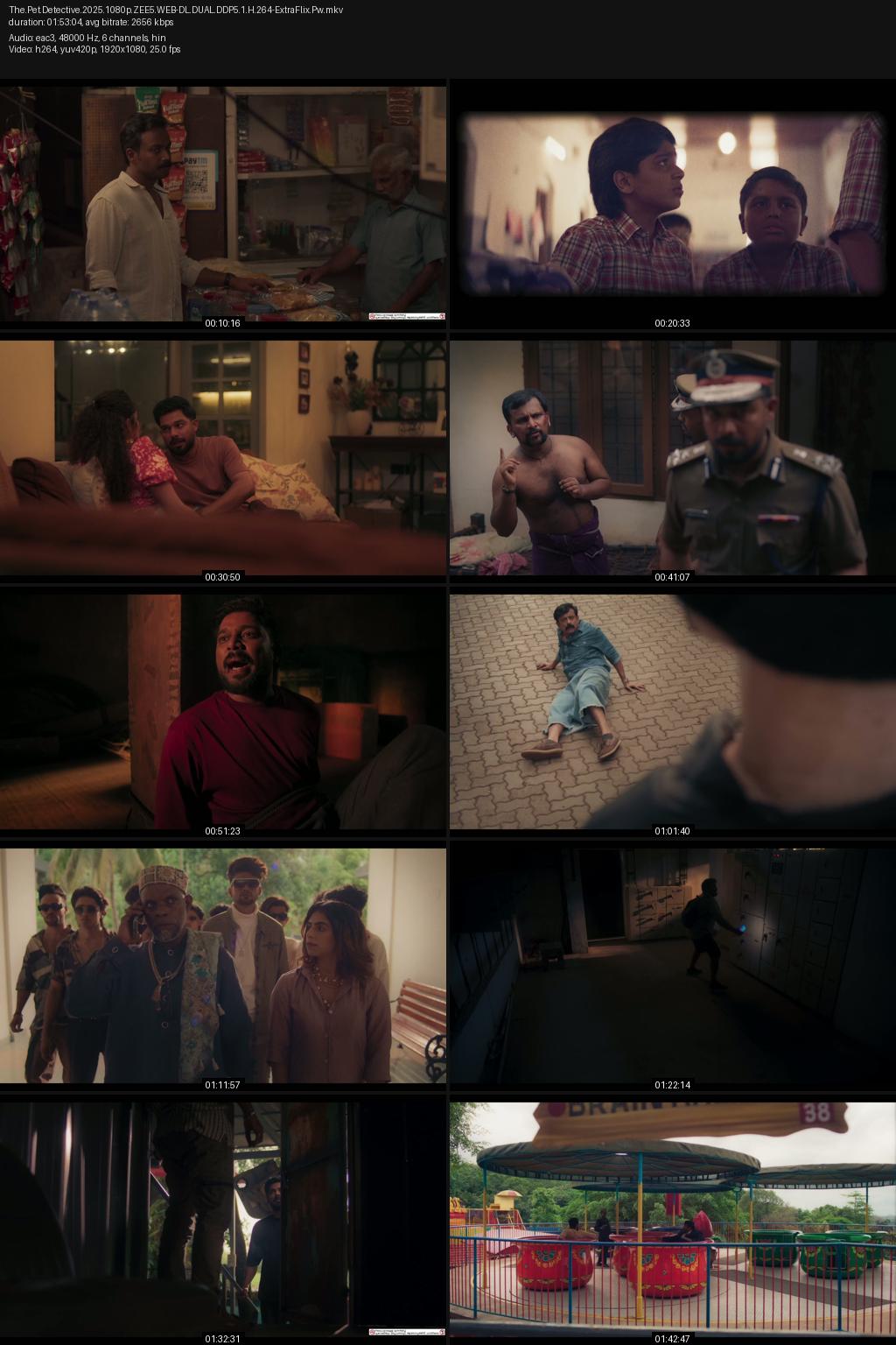The Pet Detective (2025) [Hindi-Malayalam] 4K 2160p 1080p 720p 480p ZEE5 WEB-DL ESub Screenshots