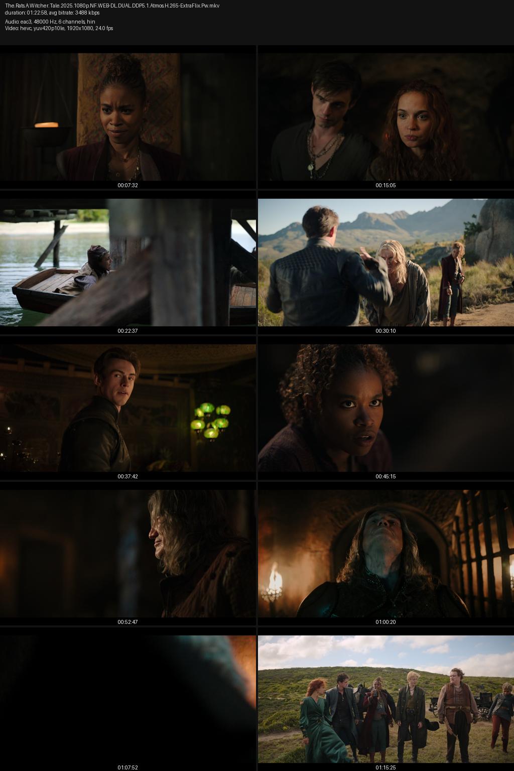 The Rats: A Witcher Tale (2025) [Hindi-English] 4K 2160p 1080p 720p 480p Netflix WEB-DL ESubs Screenshots