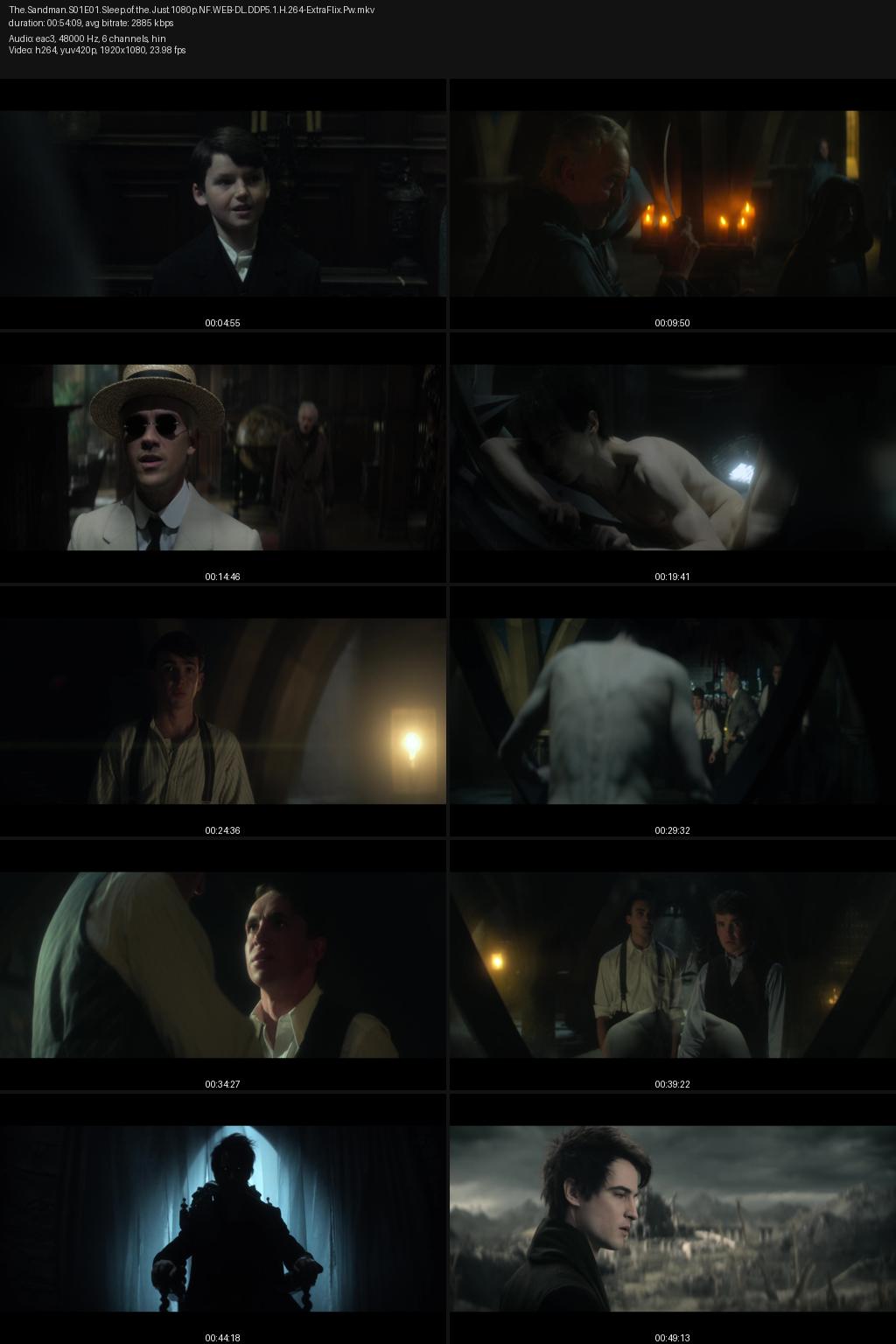 The Sandman Season 1 (2022) 1080p | 720p | 480p Netflix WEB-DL [Hindi-English] ESubs Screenshots