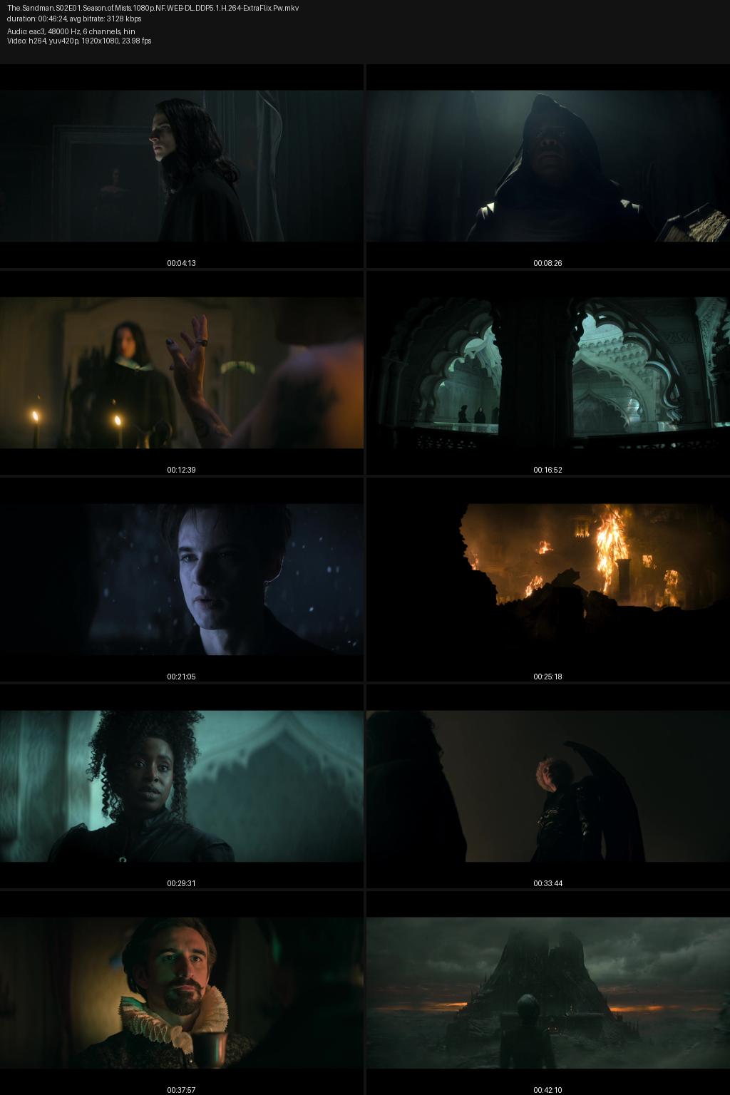 The Sandman Season 2 Complete (2025) 4K 2160p | 1080p | 720p | 480p Netflix WEB-DL [Hindi-English] ESubs Screenshots