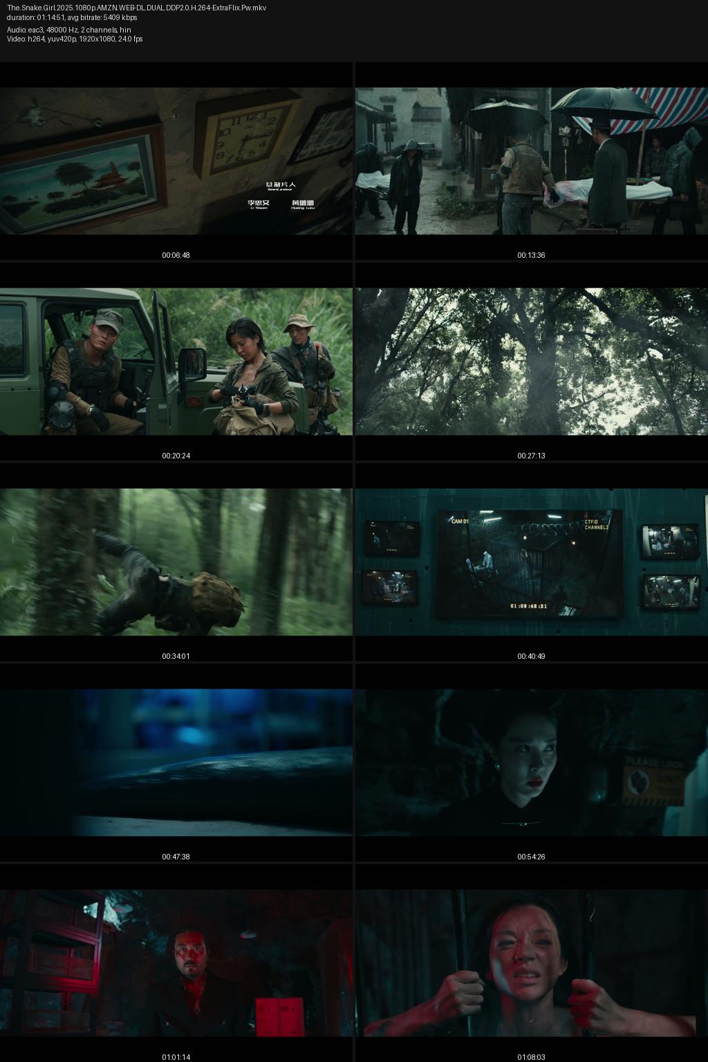 The Snake Girl (2025) [Hindi-Chinese] 1080p 720p 480p Amazon WEB-DL ESub Screenshots